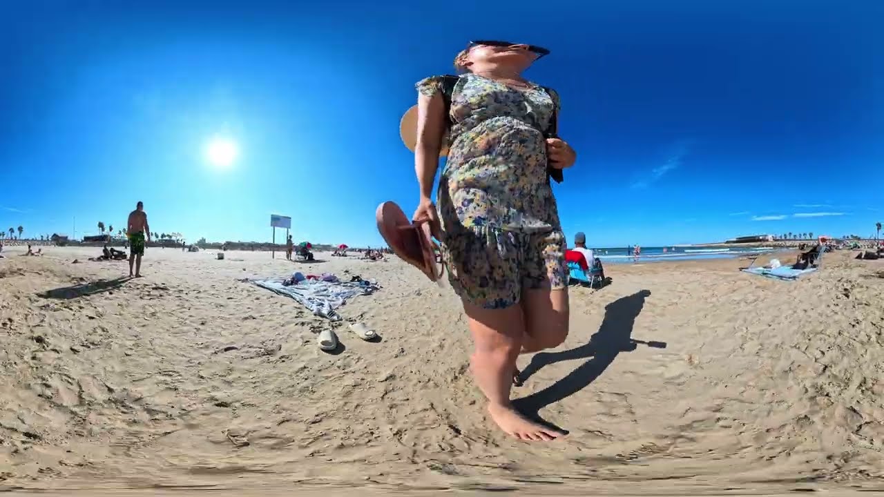 🤯 TO ZMIENI TWOJE ŻYCIE! Niesamowita Wirtualna Wycieczka VR 360 po Hiszpańskich Plażach | IMERSJA 8K