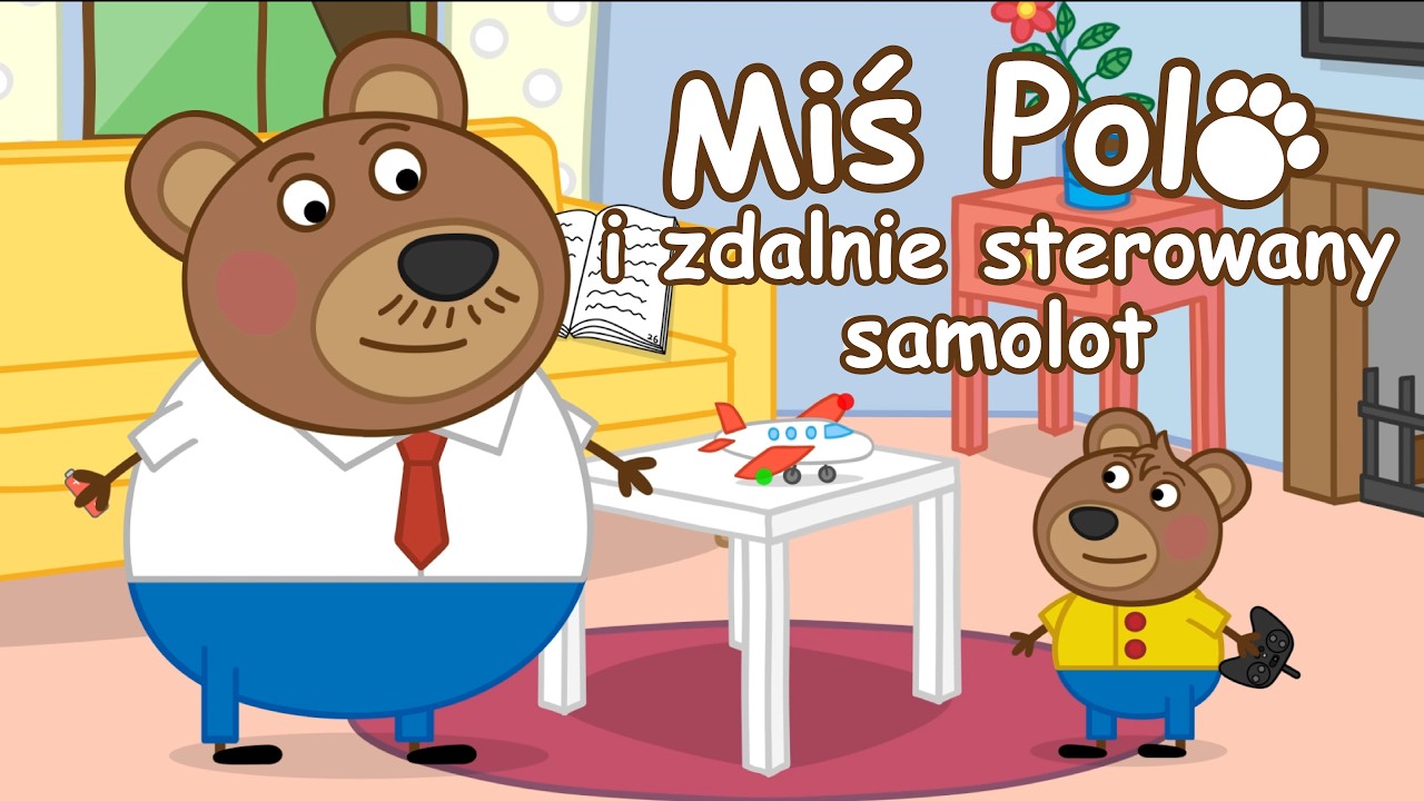 Miś Polo i zdalnie sterowany samolot (S01E01) | Bajka dla dzieci po polsku | Nauka i zabawa