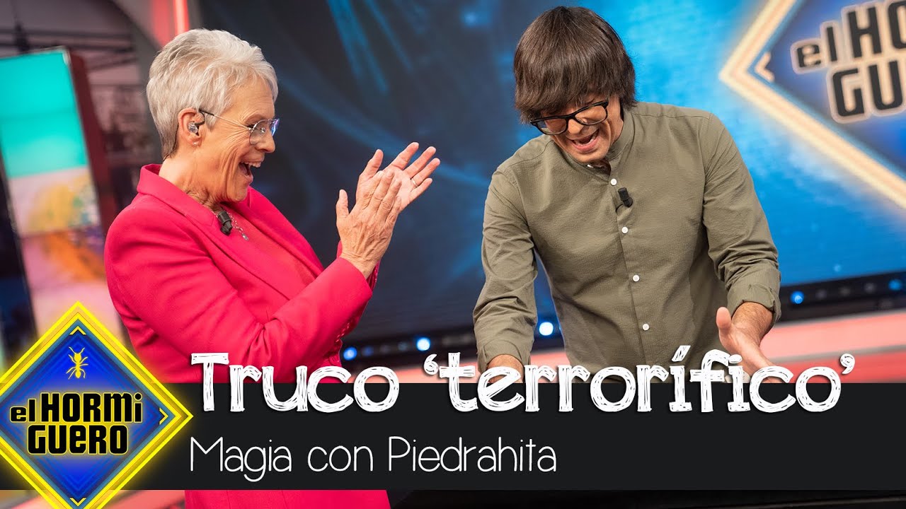 Luis Piedrahita impresiona con su ‘terrorífico’ truco de magia a Jamie Lee Curtis - El Hormiguero