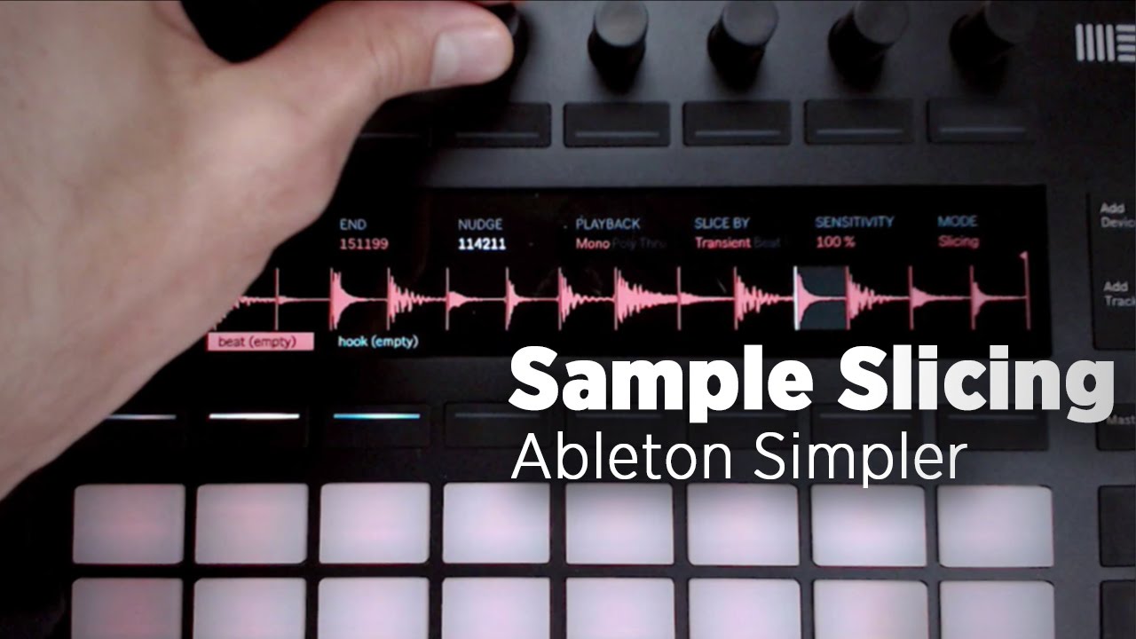 Mad Zach: Slicing With Ableton 9.7's New Simpler