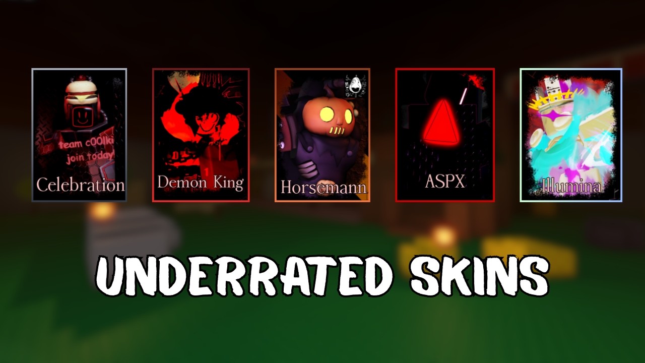 Winning With The Most UNDERRATED Killer Skins | Forsaken