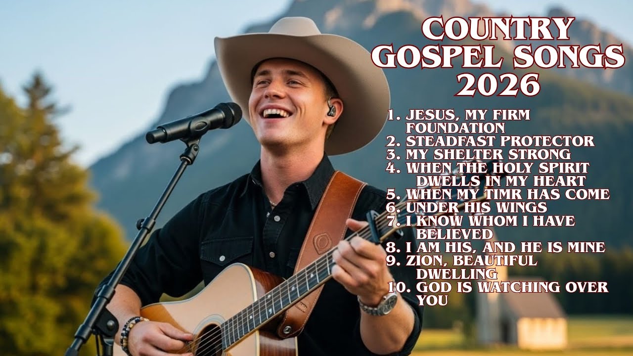 Jesus, My Firm Foundation | Country Gospel Song 2026 | Powerful Christian Music for Strength & Faith
