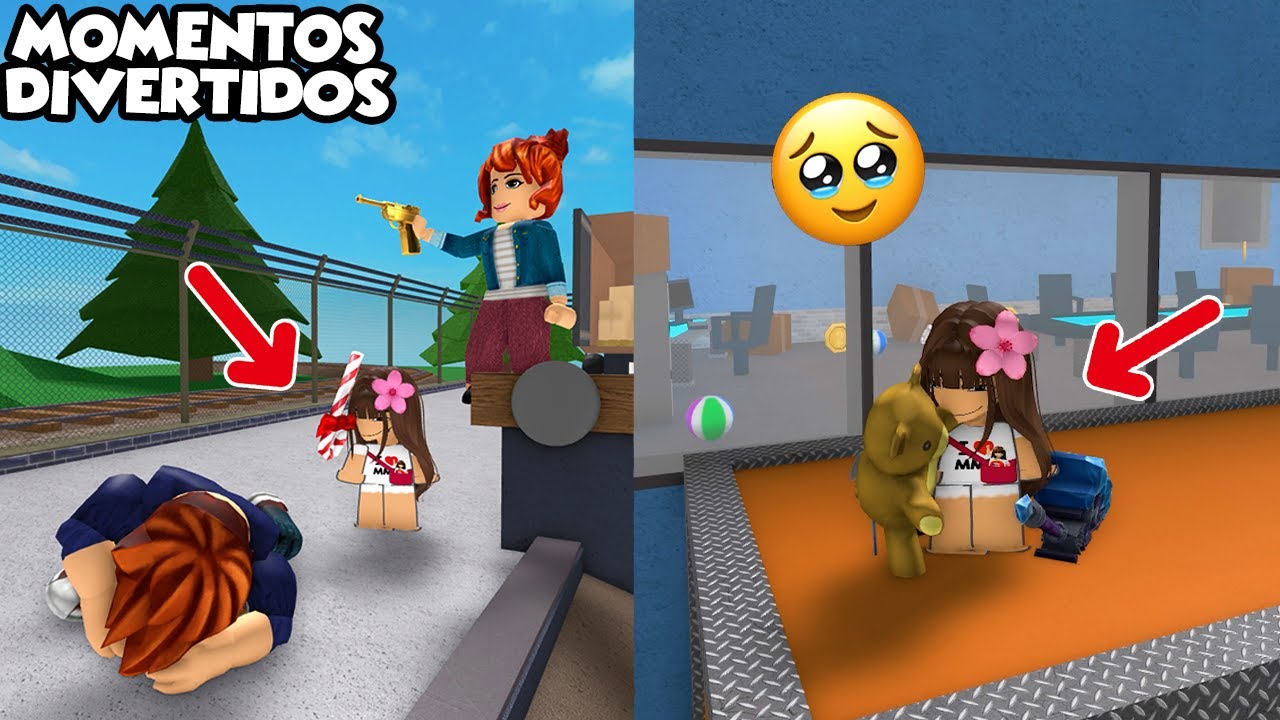 MURDER MISTERY 2 pero Soy MINI Miri en 2D (MOMENTOS DIVERTIDOS) MM2 Roblox