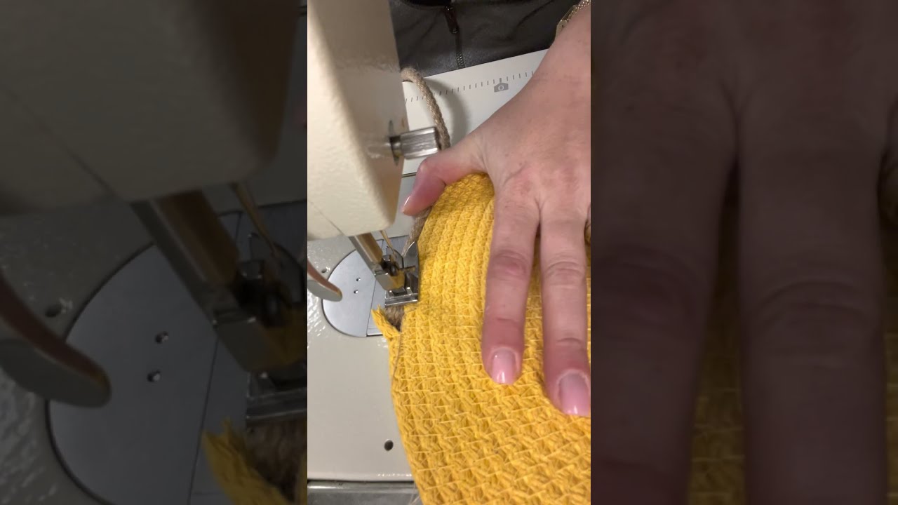 Dikişli supla yapımında ip ekleme