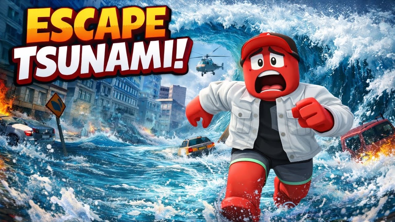 I played Escape Tsunami for brainrots #thecyanparadox #gaming #roblox