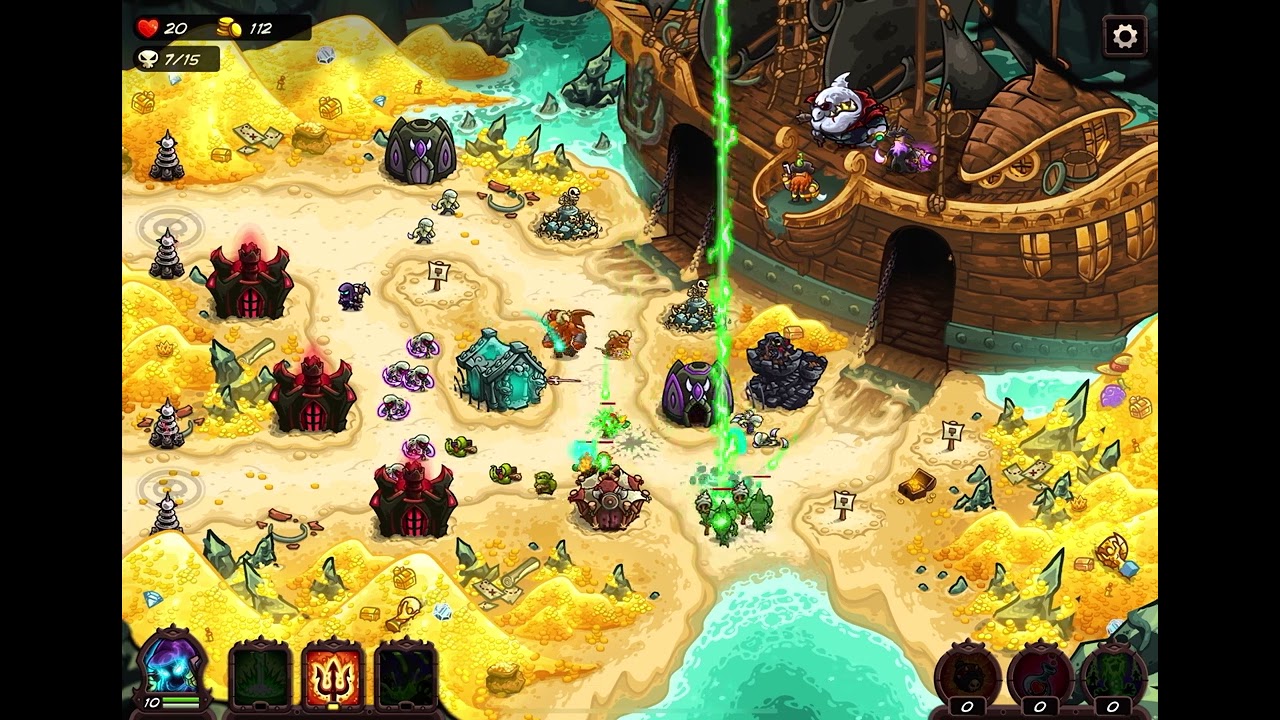 Kingdom Rush Vengeance - Treasure Island [Campaign][Impossible]