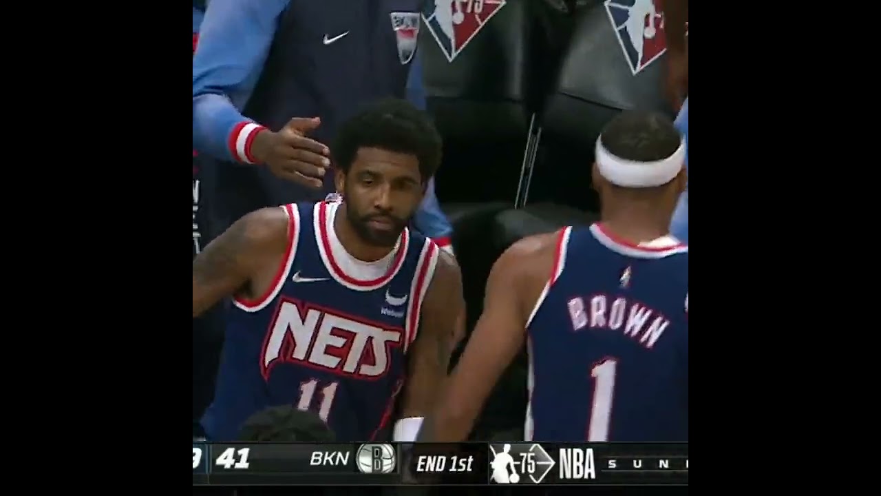 Kyrie Irving at the buzzer 👀