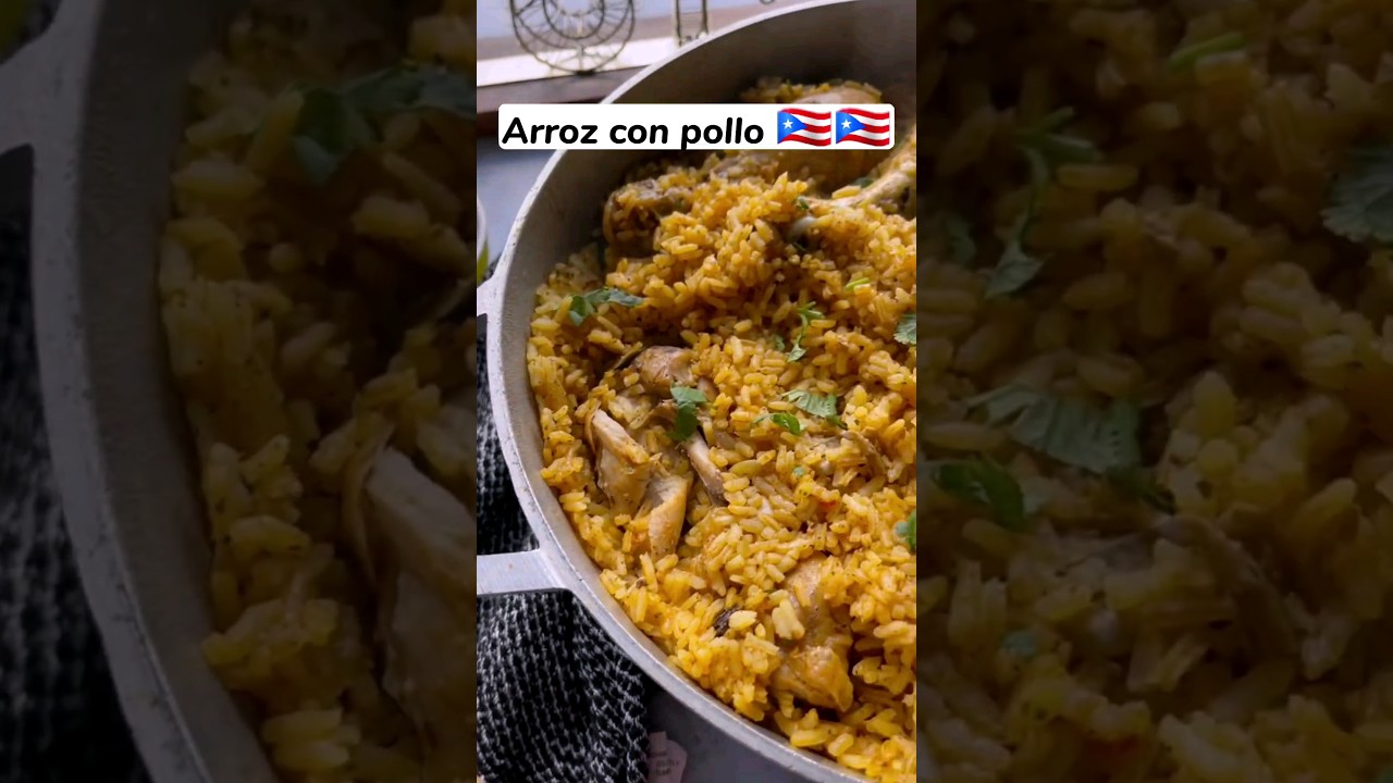 Arroz con pollo bien puertorrique&ntilde;o  por latinduckskitchen #puertorico #boricua