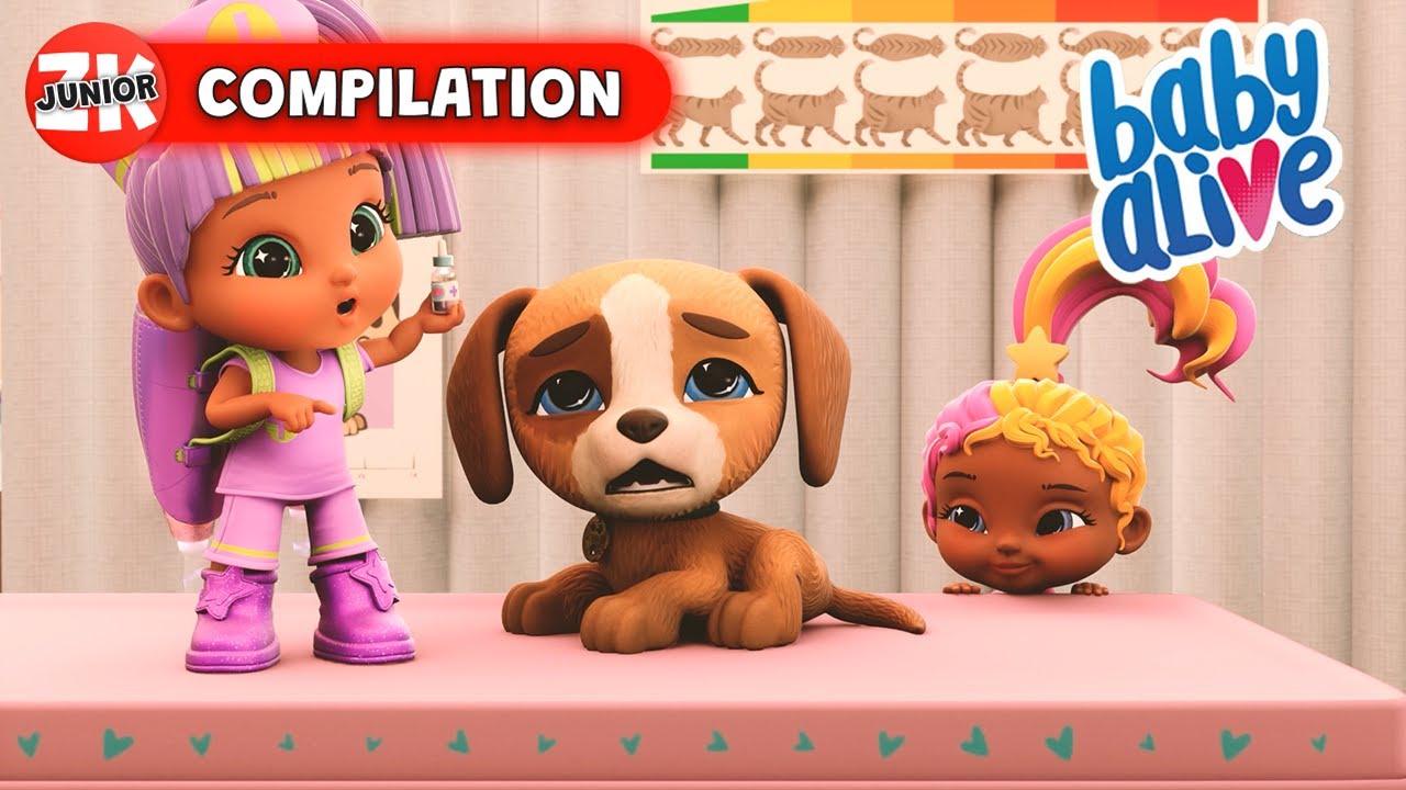 Гордон отправляется к ветеринару! 🐶 Живой малыш | Подборка эпизодов | ZeeKay Junior