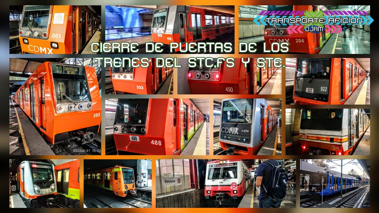 Sonido de cierre de puertas de los trenes del Metro,Tren Ligero y Suburbano. (Remasterizado).