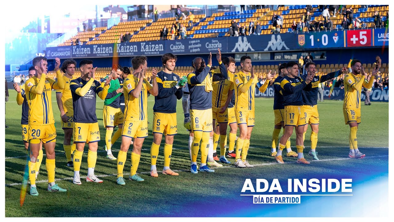 ADA INSIDE | AD Alcorcón 1-0 SD Eibar | Celebración 💛