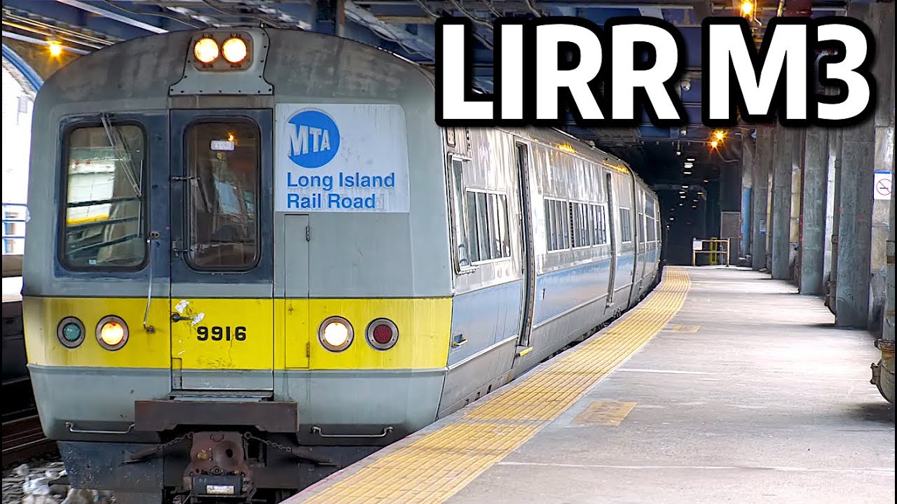 ⁴ᴷ⁶⁰ M3's on the Long Island Railroad
