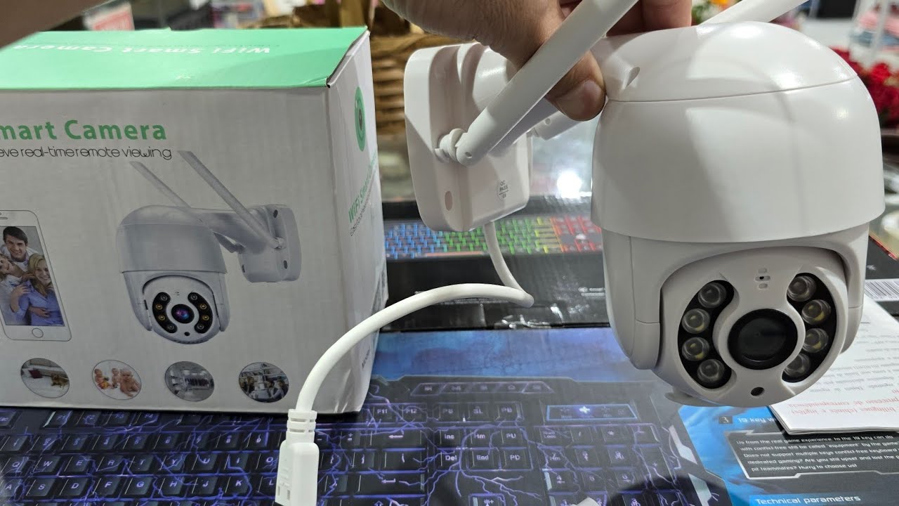 Configuração Passo a passo como configurar camera WIFI SMART camera