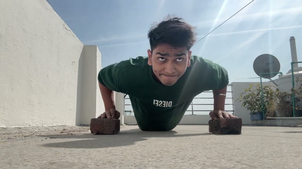 Daily vlog day-2 , pushup challange 😤💪🏼