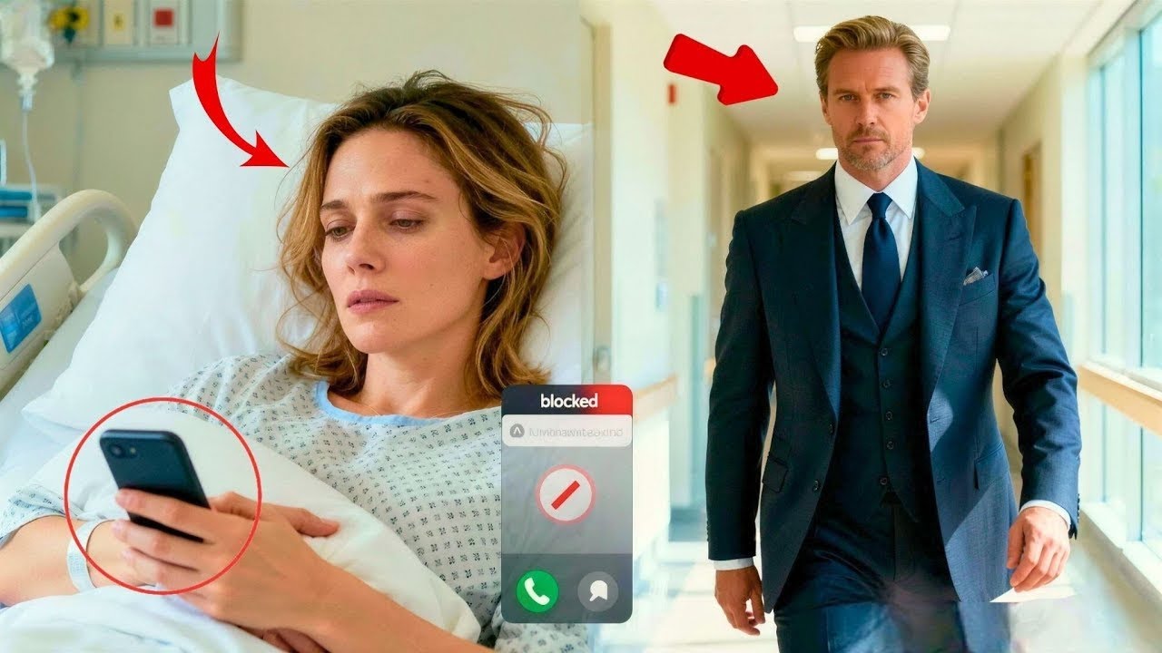 El millonario bloqueó el número de su esposa mientras ella daba a luz, sin saber que era el fin