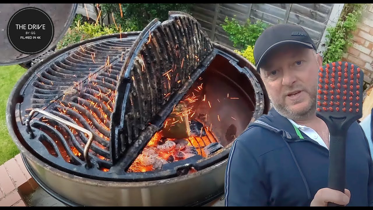 Как чистить угольный гриль NAPOLEON (чугун) #napoleon #barbq #charcoal