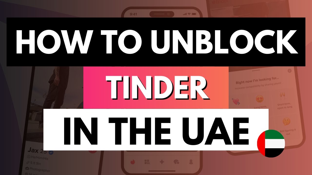UNBLOCK TINDER IN THE UAE 🔓 How to Use Tinder in Dubai (Working 2025)