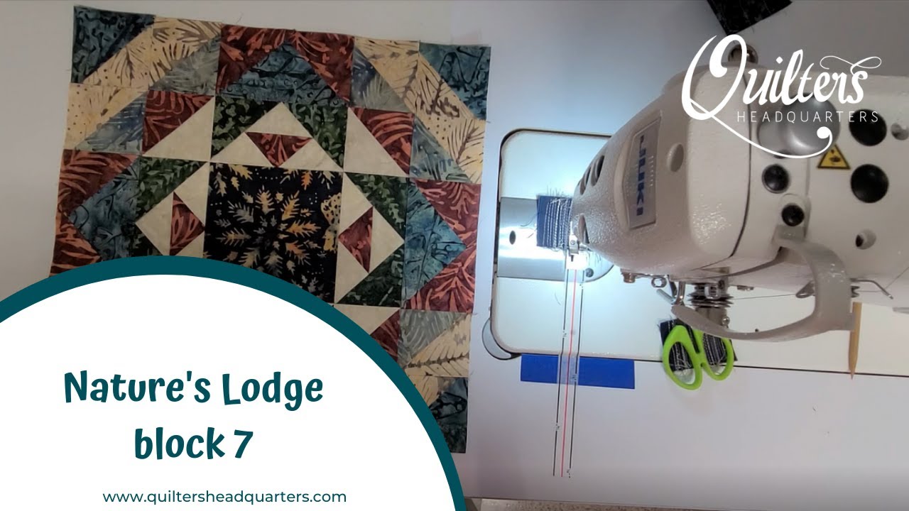 Natures Lodge, block 7- Quilters Headquarters - 605-334-1611