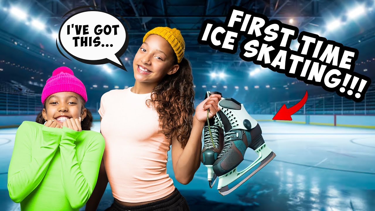 WE THOUGHT ICE SKATING WOULD BE EASY...⛸️😅