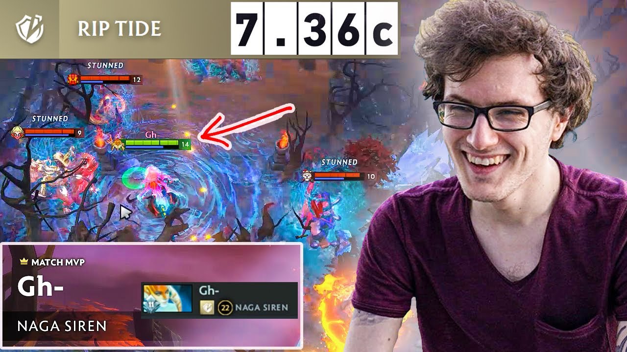 Why Miracle- NAGA SIREN is the real MVP this GAME !