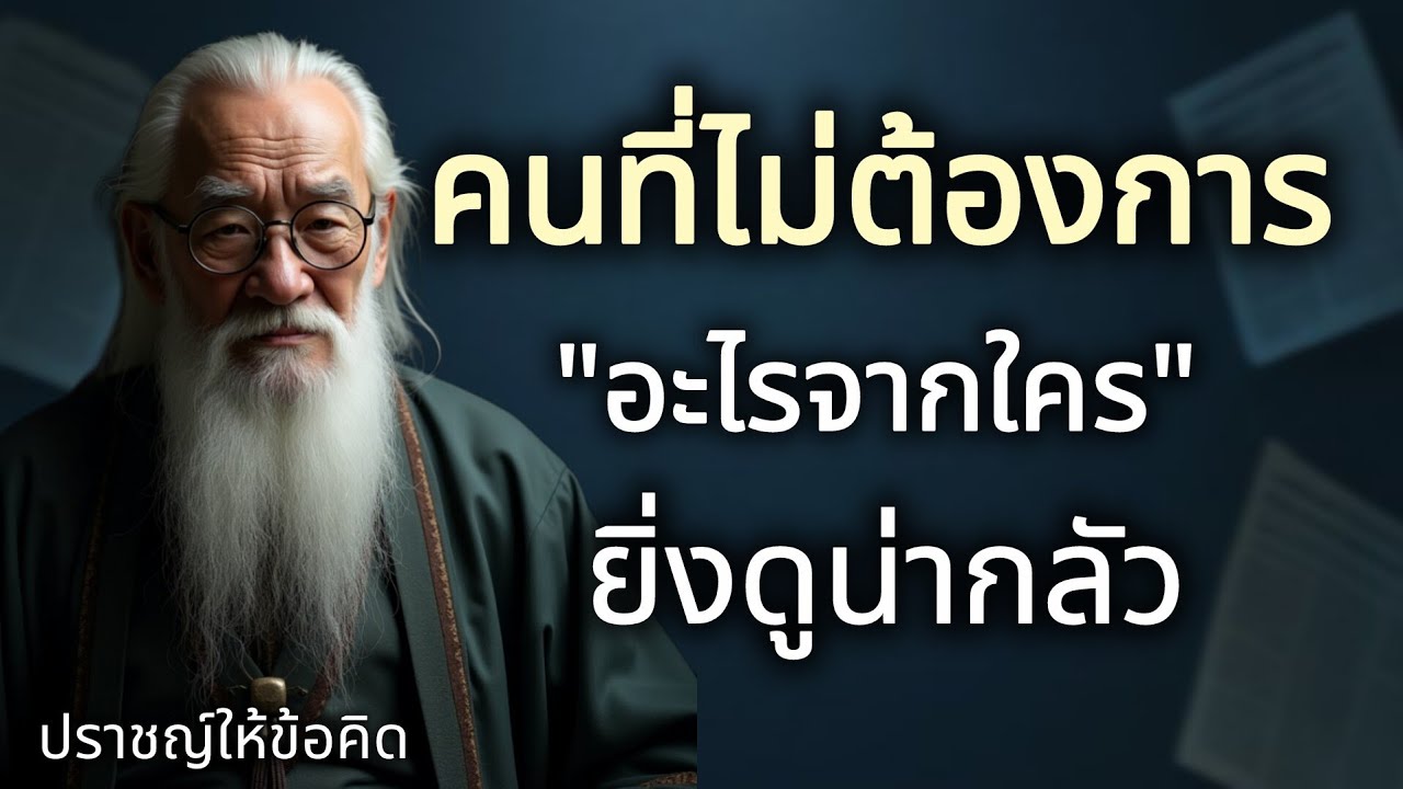 ทำไม! คนที่ไม่หวังอะไรจากใครเลยถึงดูน่ากลัว. | จิตวิทยาชีวิต.