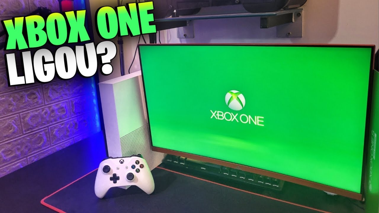 LIGANDO O XBOX ONE S APÓS MUITO TEMPO GUARDADO!