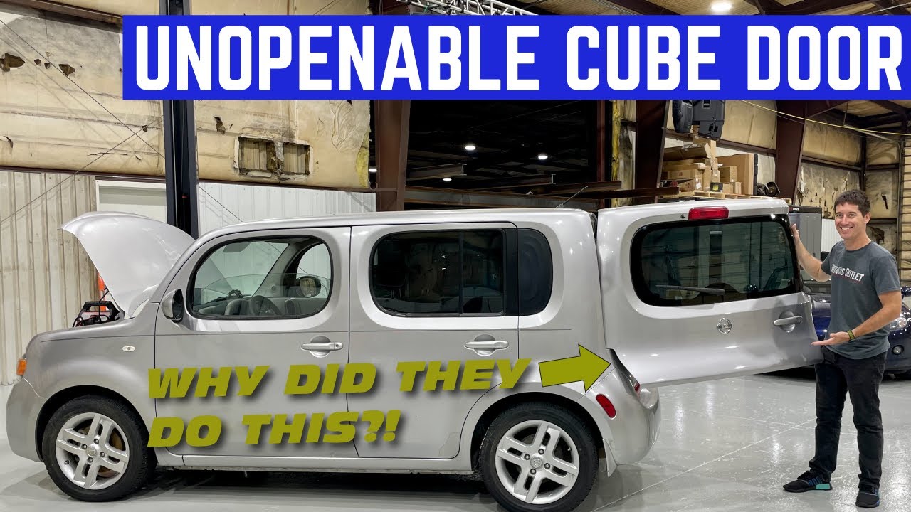 Замок задней двери NISSAN CUBE ломается самым худшим из возможных способов