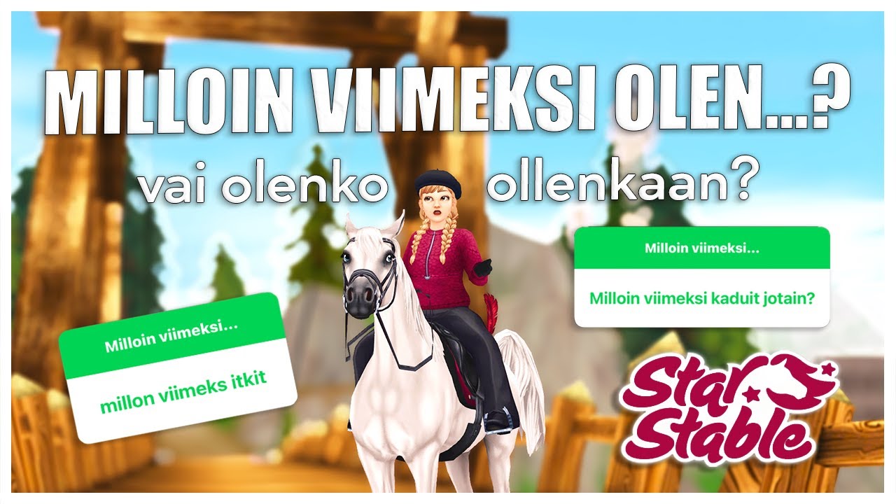 Milloin viimeksi? | SSO Suomi