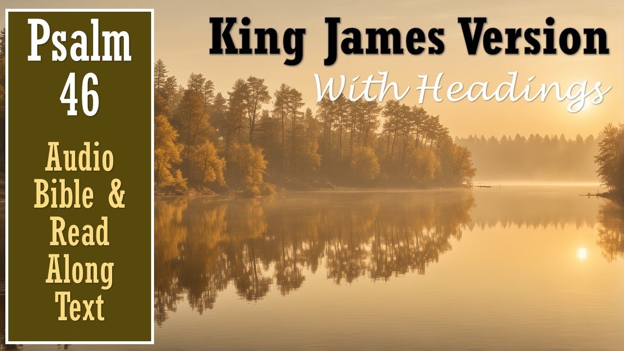 Psalm 46 | KJV AUDIO BIBLE (With Text & Images)