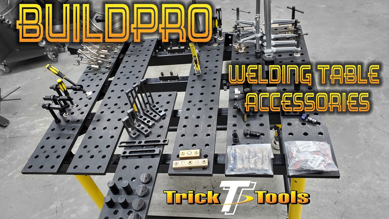 BuildPro Welding Table and Accessories - Trick-Tools.com