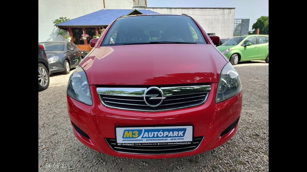 Opel Zafira B 1.6 Teszt - Bemutató - Eladó