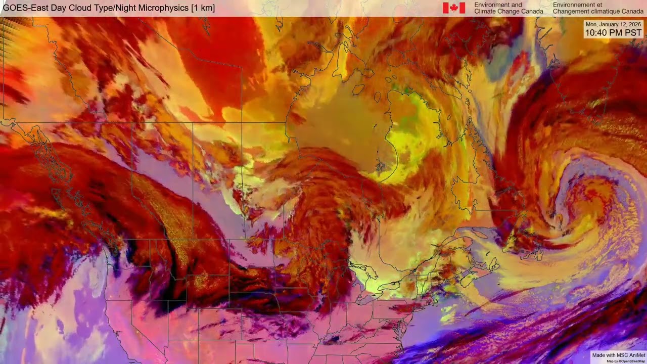 Big Storm BLASTS Eastern Canada!!