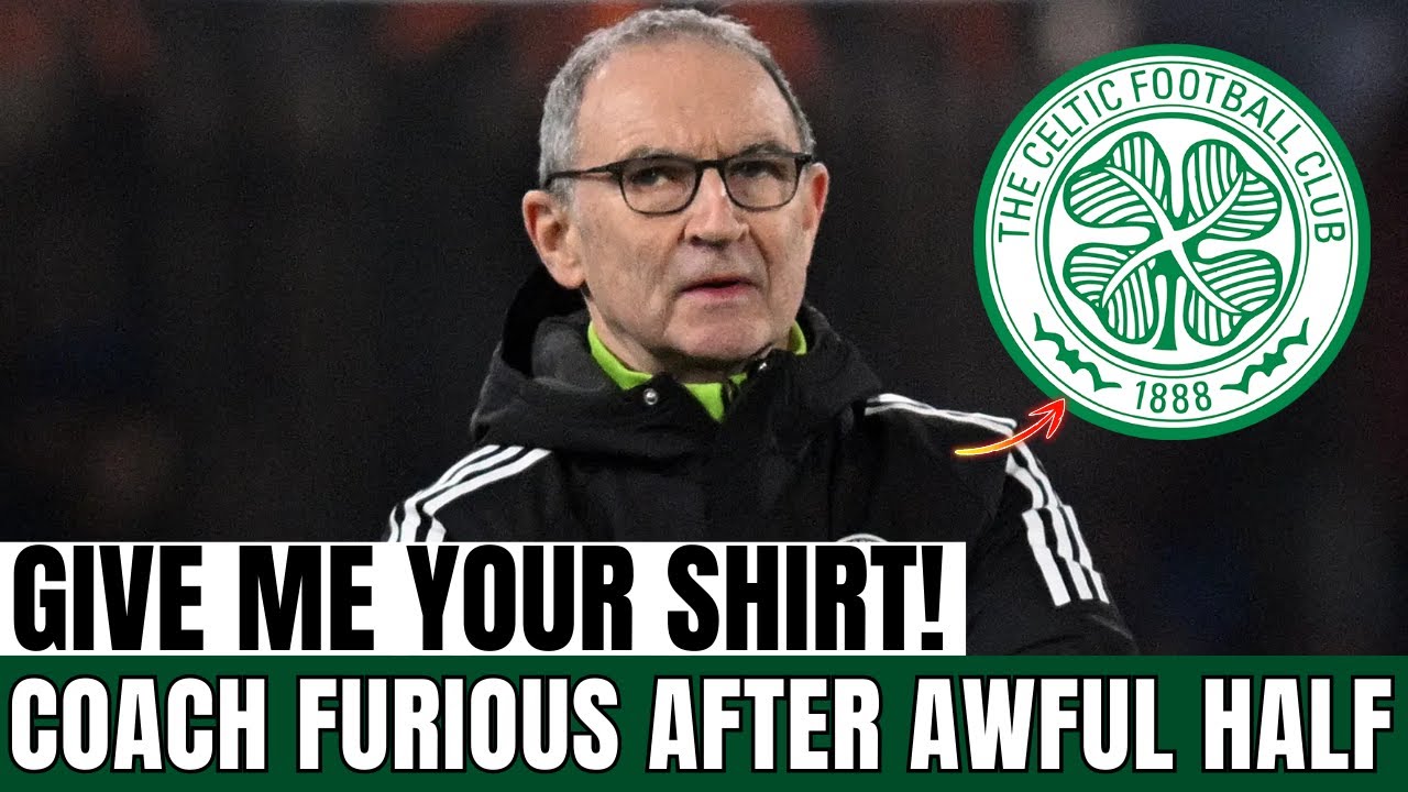 SHIRTS OFF: O’NEILL demands “UNWORTHY” players hand kits over after horror half | Celtic News