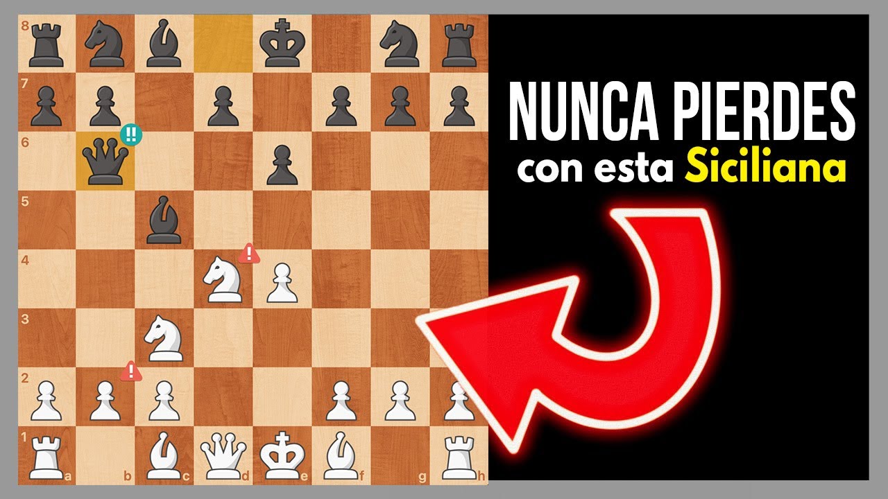 🔥 La Variante más AGRESIVA de la Defensa SICILIANA | Variante Paulsen-Basman