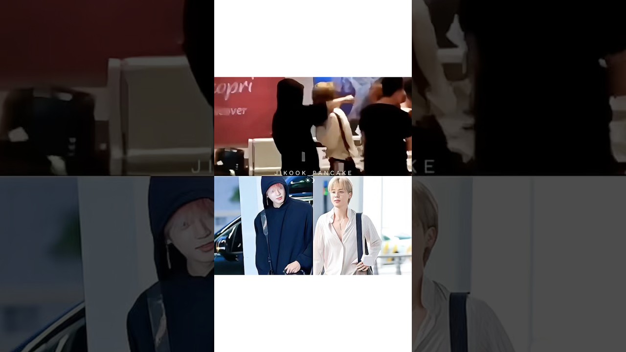 Seeing Jimin&rsquo;s outfit today reminds me of this JIKOOK moment, same vibes! #jimin #jungkook #jikook