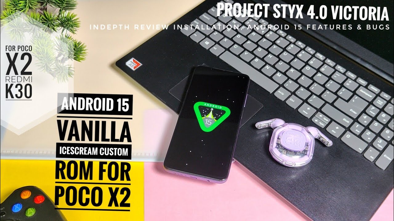 android 15 custom rom  poco x2 redmi k30