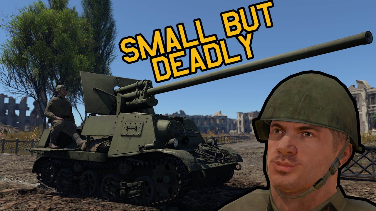 МАЛЕНЬКИЙ, НО СМЕРТОНОСНЫЙ — ЗИС-30 в War Thunder — OddBawZ