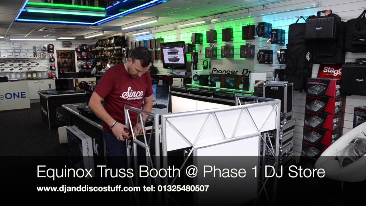 Equinox Truss Booth @ Phase One DJ Store