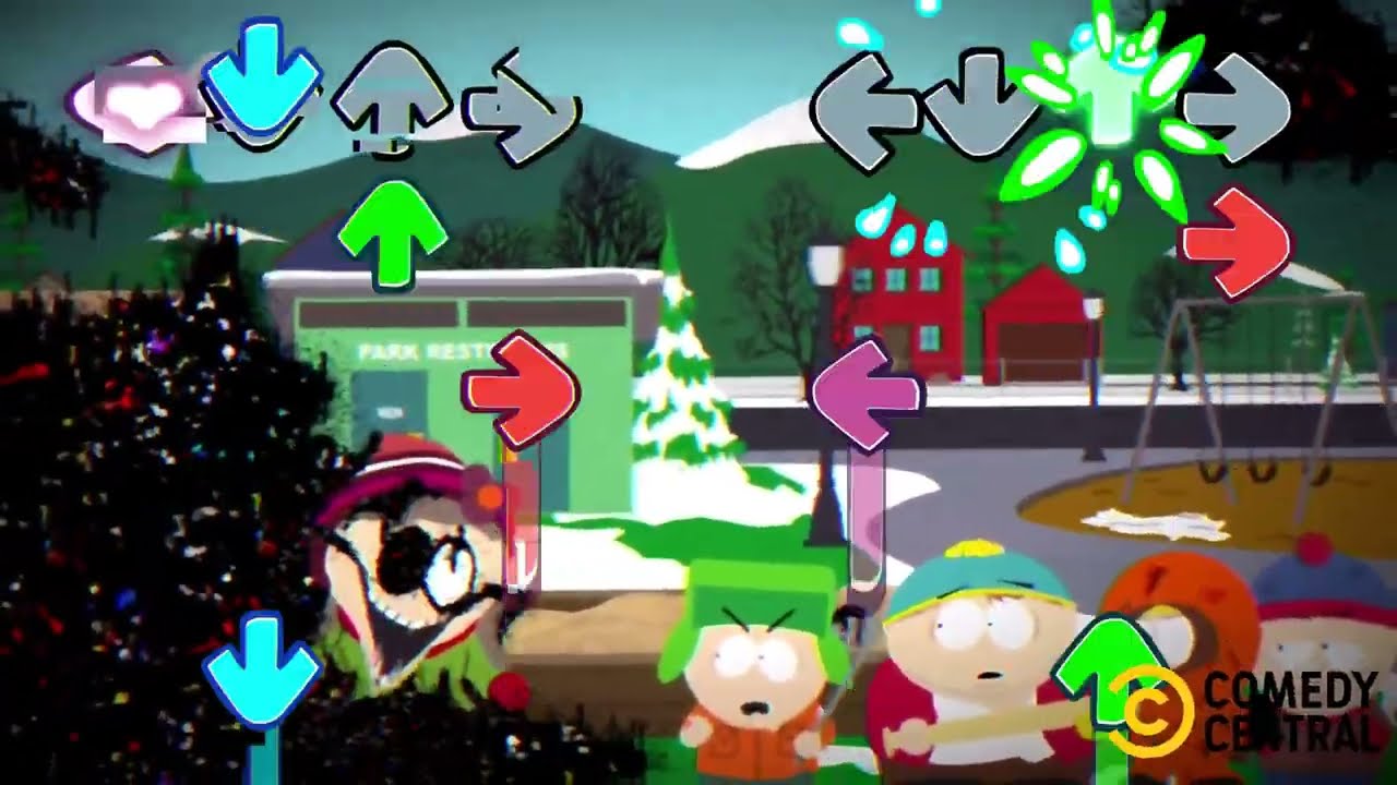 [FNF] Toxic Love Charted - South Park: Destroyed Past