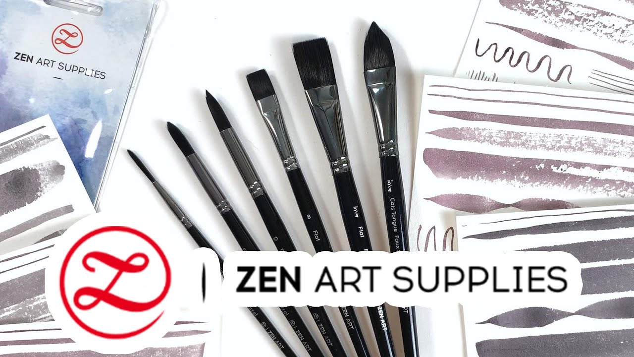 Review & Demo - ZenArt Supplies 