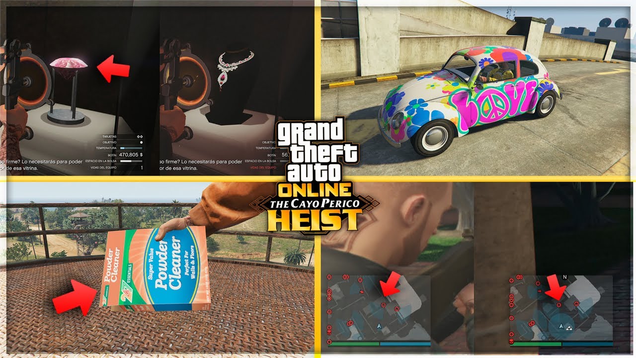 ⚠️15 COSAS que NO SABÍAS del DLC GOLPE a CAYO PERICO [2ª PARTE] - GTA Online