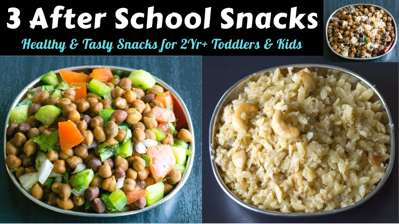 3 Healthy After-School Snacks for 2Yr+ Toddlers & Kids | Quick & Easy, Sweet & Hot Afternoon Snacks!