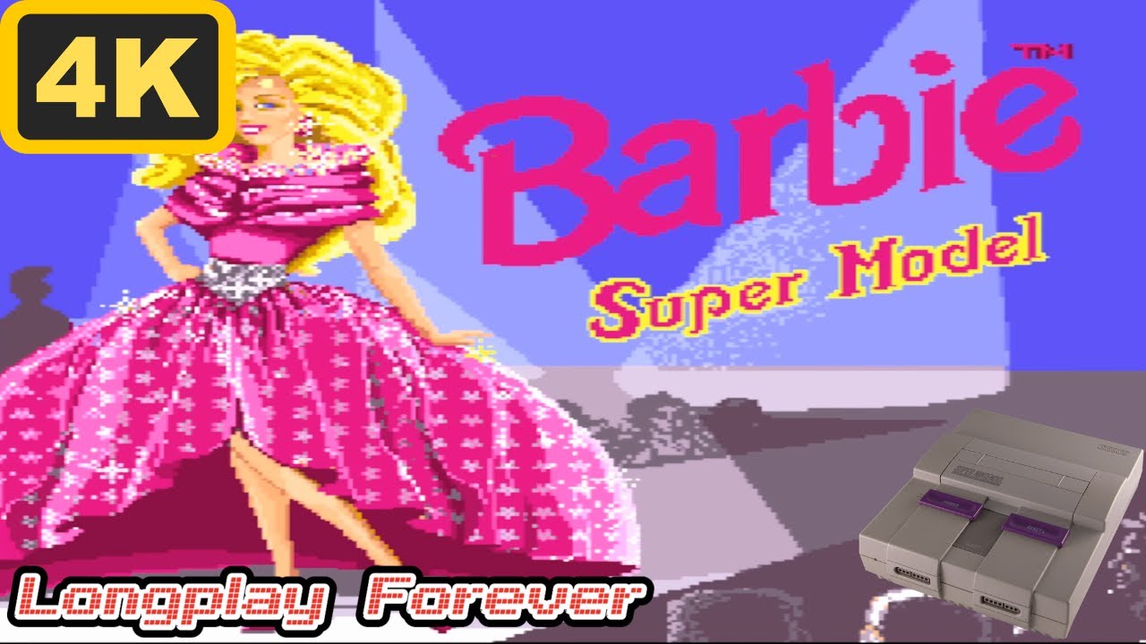 Barbie Super Model SNES Longplay l Longplay Forever l