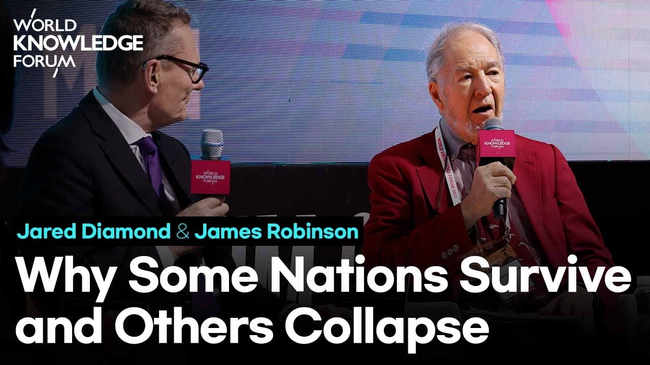 Questions on the Rise and Fall of Modern Nations│Jared Diamond, James Robinson and LEE Na-kyung