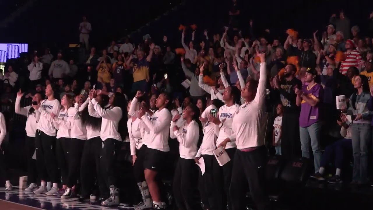 LSU Kim Mulkey NCAA WATCH PARTY.  Tigers react to bracket