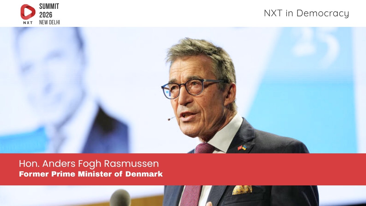 Hon. Anders Fogh Rasmussen: Designing the Future of Global Democracy | NXT Conclave 2026