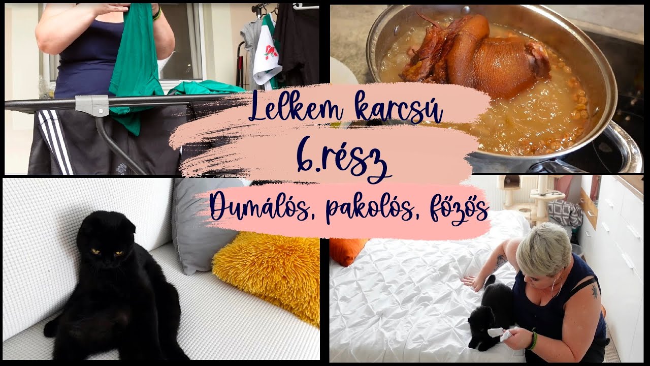 Egy hosszú délelőtt. Főzés, mosás, sok beszéd