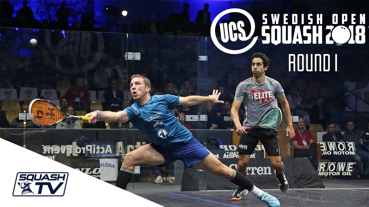 Squash: Swedish Open 2018 - Rd 1 Roundup [Pt1]