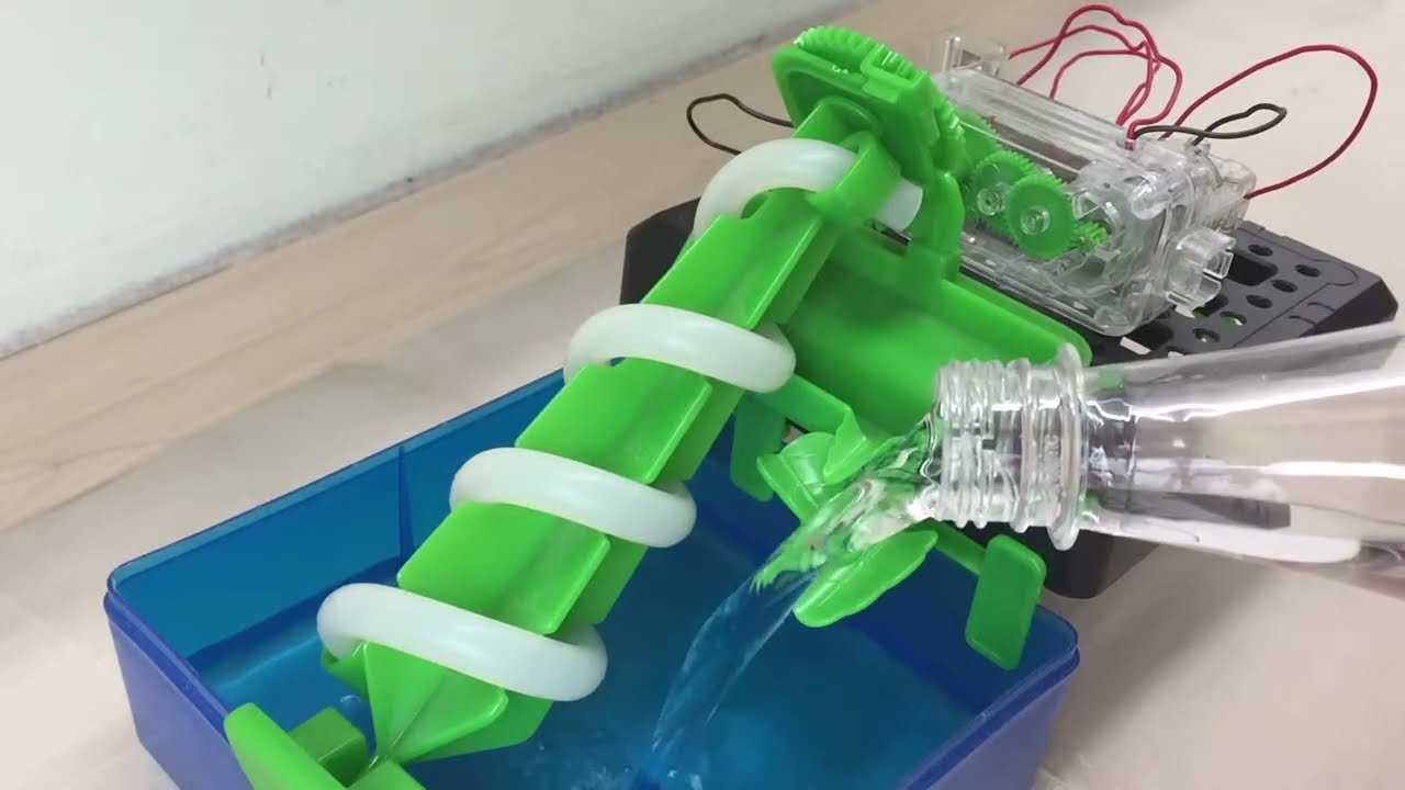 Recycle screw pump Archimedes screw - Connex science kit
