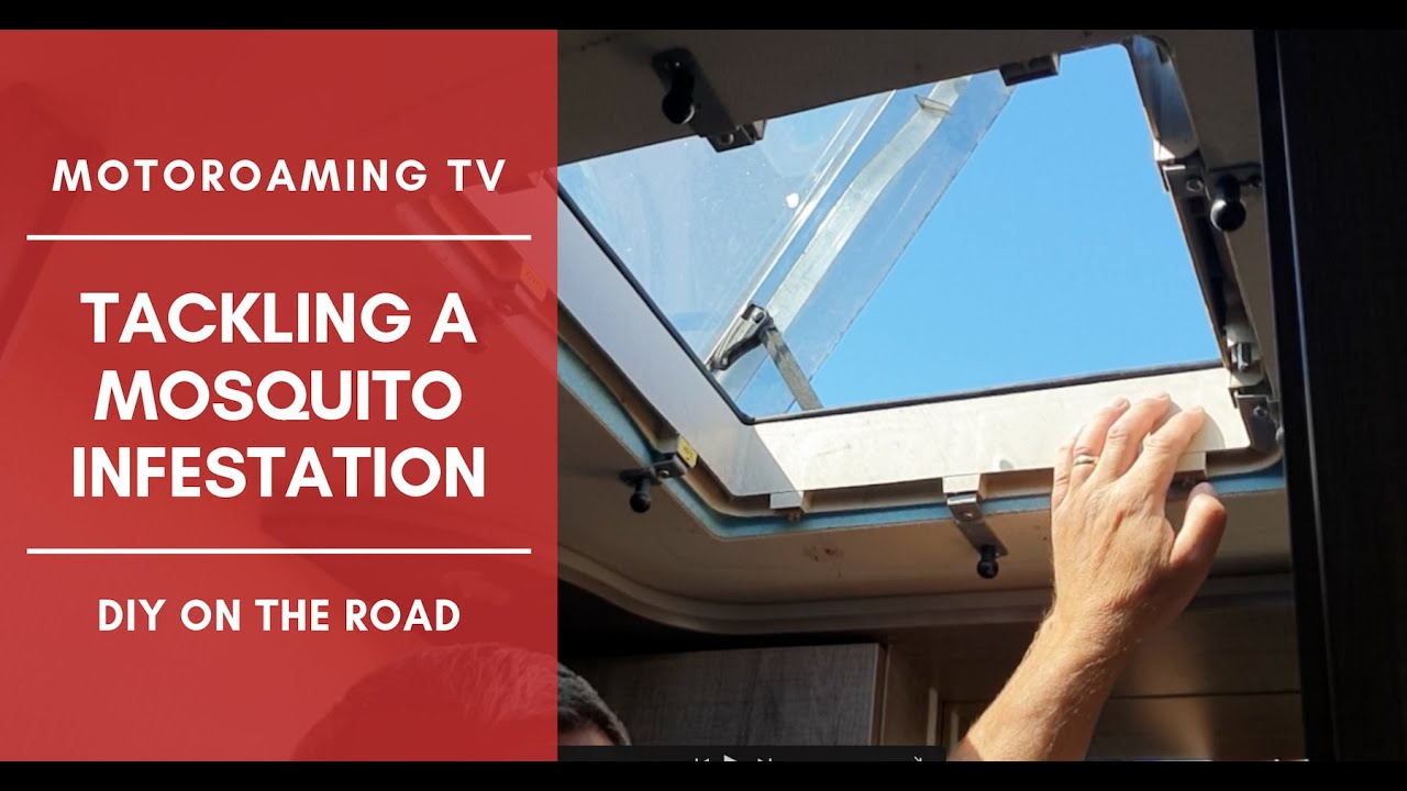 REMIS roof light blind removal and tackling a mosquito infestation
